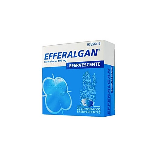 Efferalgan 500Mg, 20 Comprimidos Efervescentes