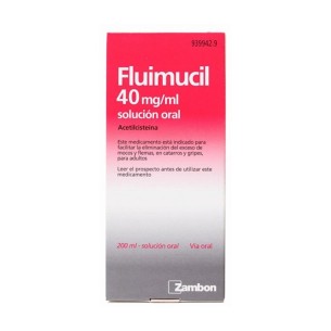 Fluimucil 40 Mg/Ml Solucion Oral 200 ml