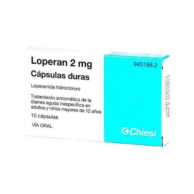 Loperan 2 Mg 10 Capsulas