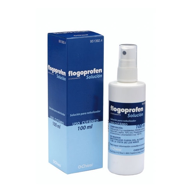 FLOGOPROFEN 50 MG/ML SOLUCION TOPICA 100 ML