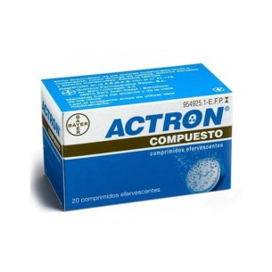 Actron Compuesto 20 Comprimidos Efervescentes