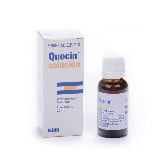 Quocin Solucion Topica 20 ml