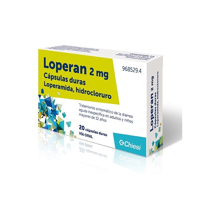 Loperan 2 Mg 20 Capsulas