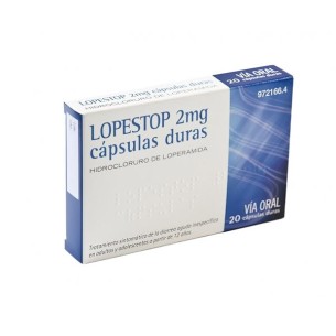LOPESTOP 2 MG, 20 CÁPSULAS DURAS