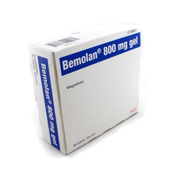 Bemolan 800 Mg Gel 30 Sobres