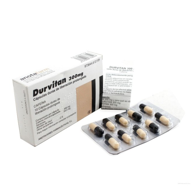 Durvitan Retard 300 Mg 10 Capsulas Liberacion Pr