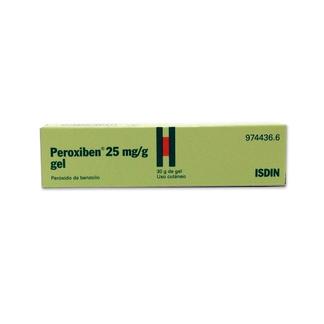 PEROXIBEN 25 MG/G GEL TOPICO 30 G