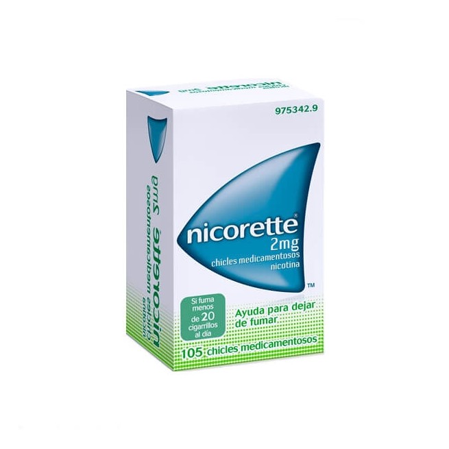 Nicorette 2Mg, 105 Chicles Medicamentosos