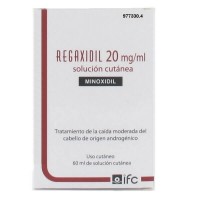 REGAXIDIL 20MG/ML SOLUCIÓN CUTÁNEA, 1 FRASCO DE 60ML