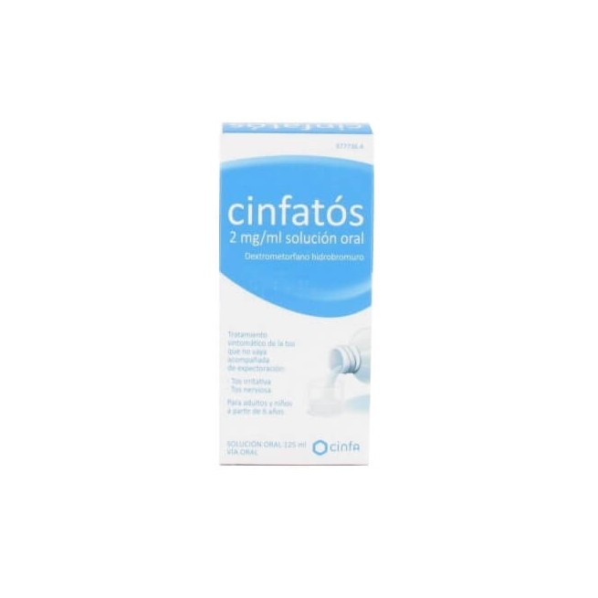 CINFATOS 2MG/ML SOLUCIÓN ORAL, 1 FRASCO DE 125ML