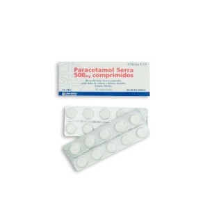 Paracetamol Serra 500 Mg 20 Comprimidos