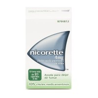 Nicorette 4Mg, 105 Chicles Medicamentosos