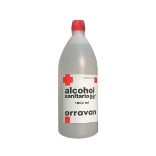 Alcohol 96 Sanitario Orravan Solucion Topica 1000 ml