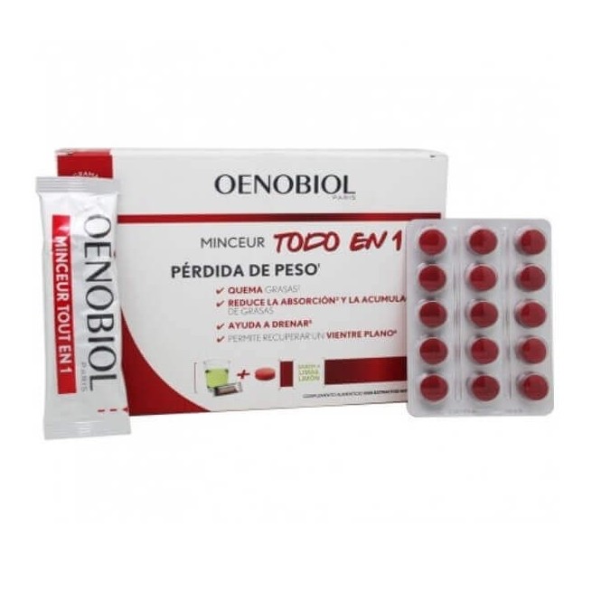 Comprar Oenobiol Minceur Todo En 1 30 Sticks 60 Comprimidos Farmazara