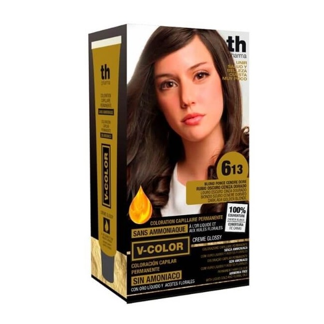 COMPRAR TH PHARMA VITALIA COLOR 6.13 RUBIO OSCURO CENIZA DORADO