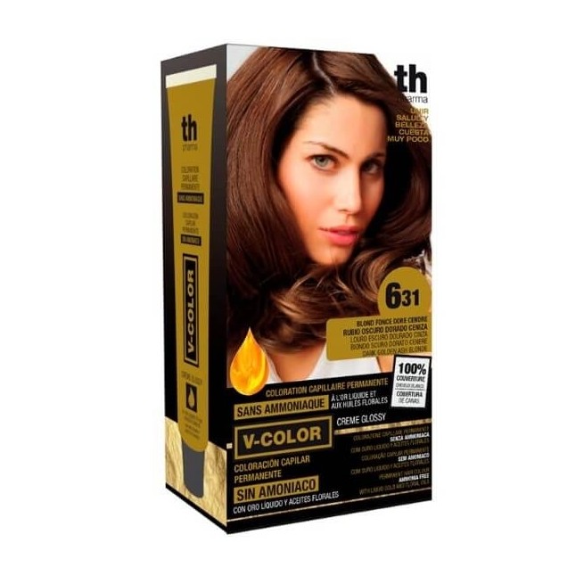 COMPRAR TH PHARMA VITALIA COLOR 6.31 RUBIO OSCURO DORADO CENIZA