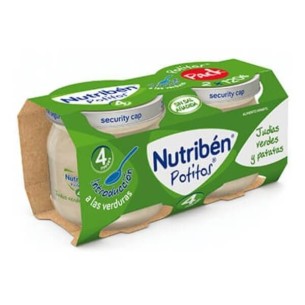 COMPRAR NUTRIBEN BIPACK POTITO INTRODUCCION A LAS VERDURAS JUDIAS VERDES Y PATATAS 2 X 120 G