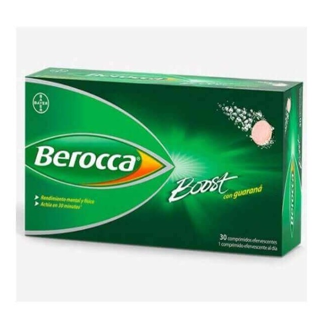 COMPRAR BEROCCA BOOST 30 COMPRIMIDOS EFERVESCENTES