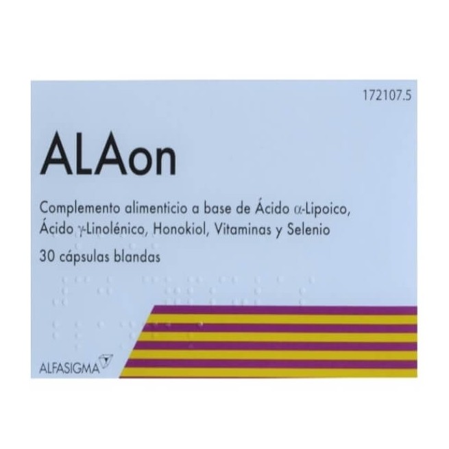 COMPRAR ALAON 30 CAPSULAS BLANDAS