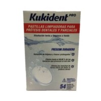 COMPRAR KUKIDENT PRO PASTILLAS LIMPIADORAS 54 UDS