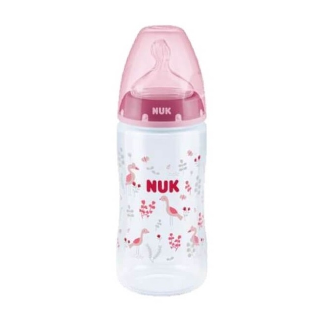 COMPRAR NUK BIBERON FIRST CHOICE+ SILICONA 0-6 MESES TALLA M 300 ML