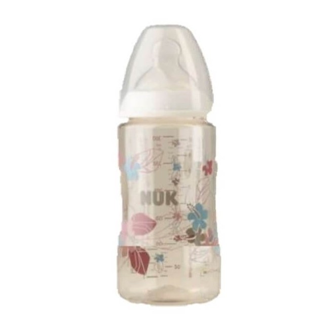 COMPRAR NUK BIBERON FIRST CHOICE+ SILICONA 0-6 MESES TALLA M 300 ML