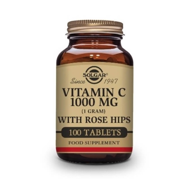 COMPRAR SOLGAR ROSE HIPS 1000 MG VITAMINA C 100 COMPRIMIDOS