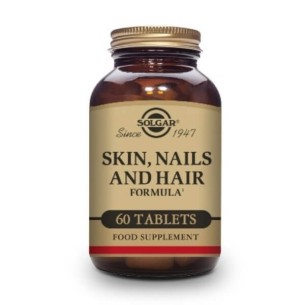 COMPRAR SOLGAR FORMULA PELO, PIEL Y UÑAS 60 COMPRIMIDOS