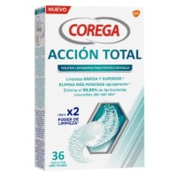 COMPRAR COREGA ACCION TOTAL PROTESIS DENTALES 36 TABLETAS LIMPIADORAS