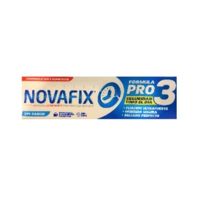 COMPRAR NOVAFIX FORMULA PRO 3 SIN SABOR 50 G