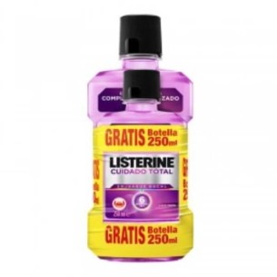 COMPRAR LISTERINE CUIDADO TOTAL 500 + 250 ML