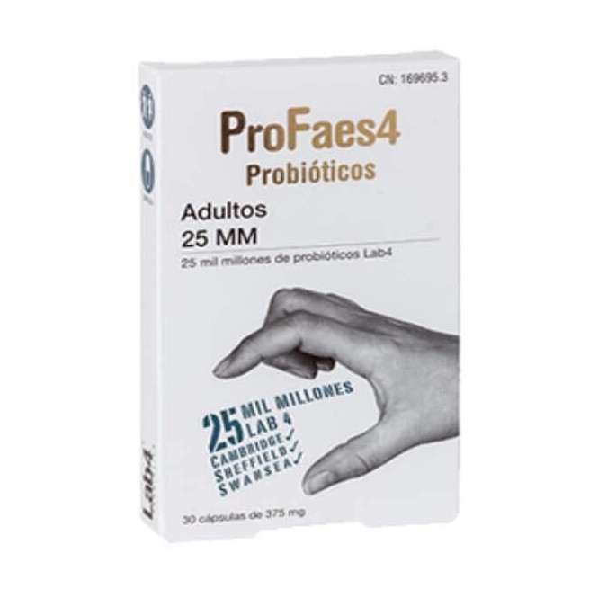 COMPRAR PROFAES4 PROBIOTICOS ADULTOS 25 MM 30 CAPSULAS