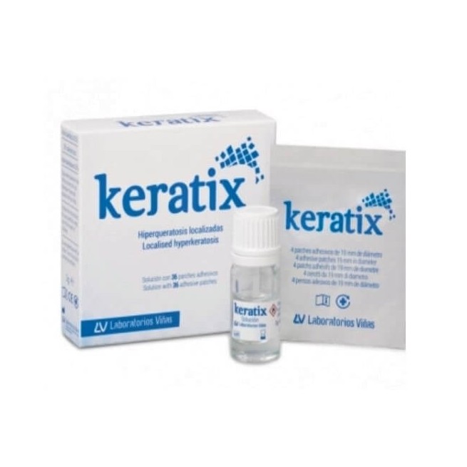 COMPRAR KERATIX SOLUCION 3 G + 36 PARCHES ADHESIVOS