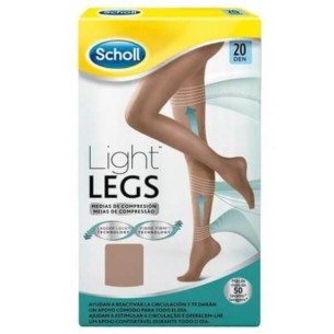 COMPRAR SCHOLL MEDIAS DE COMPRESION LIGERA 20 DEN COLOR CARNE