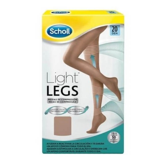 COMPRAR SCHOLL MEDIAS DE COMPRESION LIGERA 20 DEN COLOR CARNE