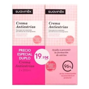 COMPRAR SUAVINEX DUPLO CREMA ANTIESTRIAS 2 X 200 ML