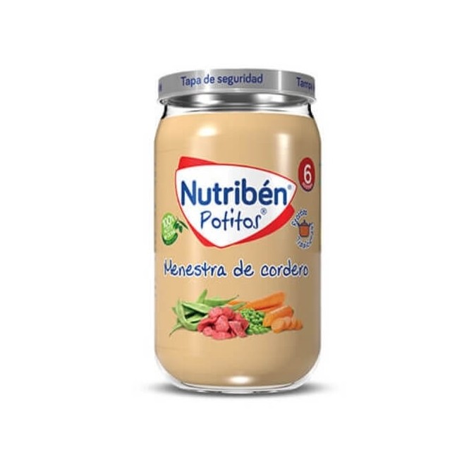 COMPRAR NUTRIBEN POTITO MENESTRA DE CORDERO 235 G