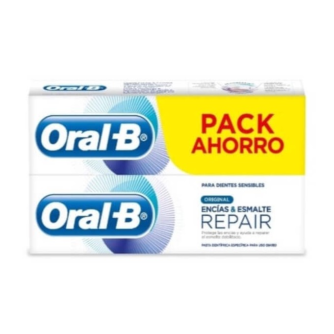 COMPRAR ORAL-B DUPLO PASTA DENTAL ENCIAS-ESMALTE REPAIR 2 X 125 ML