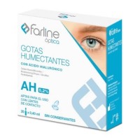 COMPRAR FARLINE OPTICA GOTAS HUMECTANTES CON ACIDO HIALURONICO 20 UDS X 0.40 ML