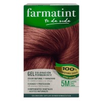 COMPRAR FARMATINT GEL COLORACION PERMANENTE 5M CASTAÑO CLARO CAOBA 135 ML