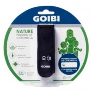 COMPRAR GOIBI NATURE PULSERA DE CITRONELA COLOR NEGRO