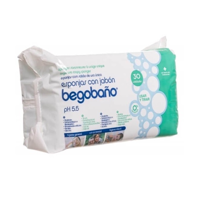 COMPRAR BEGOBAÑO ESPONJAS CON JABON 30 UDS