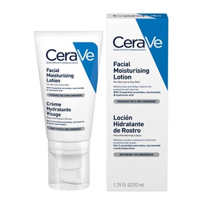 COMPRAR CERAVE PM LOCION FACIAL HIDRATANTE 52 ML