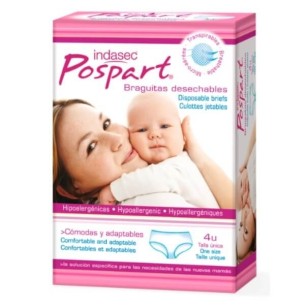 COMPRAR INDASEC POSPART BRAGUITAS DESECHABLES 4 UDS