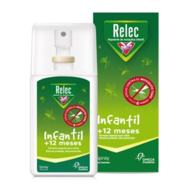 COMPRAR RELEC INFANTIL +12 MESES SPRAY REPELENTE DE MOSQUITOS 100 ML