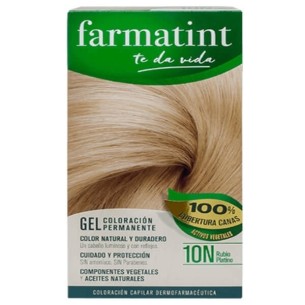 COMPRAR FARMATINT GEL COLORACION PERMANENTE 10N RUBIO PLATINO 135 ML
