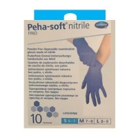 COMPRAR PEHA-SOFT GUANTES DE NITRILO FINO TALLA S 10 UDS