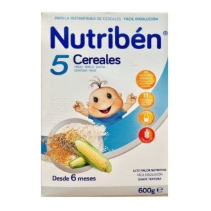 Nutribén® 5 Cereales 600G