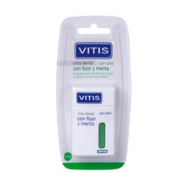 COMPRAR VITIS CINTA DENTAL CON CERA, FLUOR Y MENTA 50 M