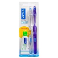 COMPRAR VITIS DUPLO CEPILLO DENTAL MEDIO